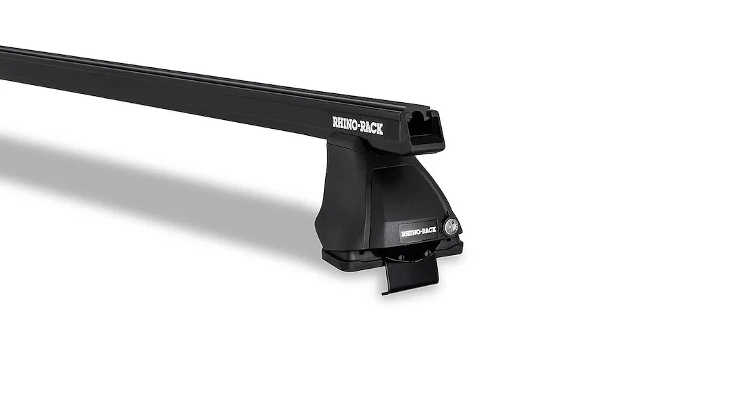 JA8135 – RHINO RACK Roof Rack, Direct Fit Black Glass Reinforced Nylon Leg With Two Roof Rack Cross Bar/ One Roof Rac...